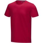 Balfour short sleeve men's GOTS organic t-shirt, red Red | XS