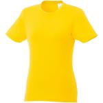 Heros short sleeve women's t-shirt, yellow Yellow | XS