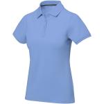 Calgary short sleeve women's polo, light blue Light blue | XS