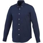 Vaillant 142 g/m2 long sleeve men's oxford shirt, blue,navy Blue,navy | XS