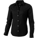 Vaillant long sleeve women's oxford shirt, black Black | XS