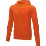 Theron men’s full zip hoodie, orange Orange | XS