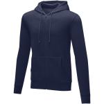 Theron men’s full zip hoodie, navy Navy | XS