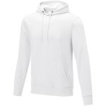 Charon Herren Kapuzenpullover, weiß Weiß | S