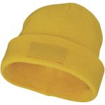 Boreas Mütze mit Aufnäher Gelb