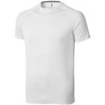 Niagara short sleeve men's cool fit t-shirt, white White | XS