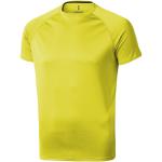 Niagara short sleeve men's cool fit t-shirt, neon yellow Neon yellow | S