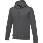 Nubia men's performance full zip knit jacket, graphite Graphite | L
