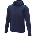 Sayan men's half zip anorak hooded sweater, navy Navy | XS