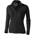 Mani women's performance full zip fleece jacket, black Black | XS