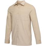 Alum 252 g/m² corduroy unisex shirt, oatmeal Oatmeal | XXS