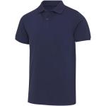 Beryl 220 g/m² short sleeve unisex OCS organic recycled polo, navy Navy | 3XS