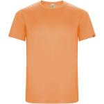 Imola short sleeve kids sports t-shirt, fluor orange Fluor orange | 4