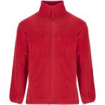 Artic kids full zip fleece jacket, red Red | 4