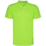 Monzha short sleeve men's sports polo, Lime Lime | L
