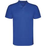 Monzha short sleeve men's sports polo, dark blue Dark blue | L