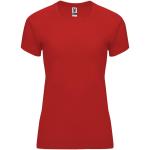 Bahrain short sleeve women's sports t-shirt, red Red | L