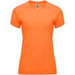 Bahrain short sleeve women's sports t-shirt, fluor orange Fluor orange | L