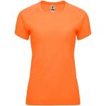 Bahrain short sleeve women's sports t-shirt, fluor orange Fluor orange | L