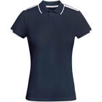 Tamil 150 g/m² short sleeve women's sports polo, navy/white Navy/white | L