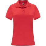 Monzha short sleeve women's sports polo, red Red | L
