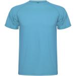 Montecarlo short sleeve men's sports t-shirt, turqoise Turqoise | L