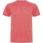 Montecarlo short sleeve men's sports t-shirt, fluor coral Fluor coral | L