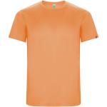 Imola 135 g/m² short sleeve men's sports t-shirt, fluor orange Fluor orange | L