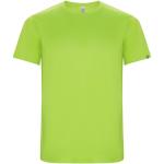 Imola short sleeve men's sports t-shirt, fluor green Fluor green | L