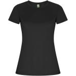 Imola short sleeve women's sports t-shirt, dark lead Dark lead | L
