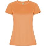Imola short sleeve women's sports t-shirt, fluor orange Fluor orange | L