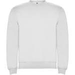 Clasica Sweatshirt mit Rundhalsausschnitt Unisex, weiß Weiß | XS
