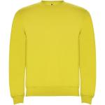 Clasica Sweatshirt mit Rundhalsausschnitt Unisex, gelb Gelb | XS