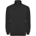 Aneto quarter zip sweater, black Black | L