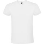 Atomic short sleeve unisex t-shirt, white White | XS