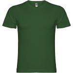 Samoyedo short sleeve men's v-neck t-shirt, dark green Dark green | L