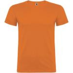 Beagle short sleeve men's t-shirt, orange Orange | XS