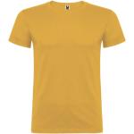 Beagle short sleeve men's t-shirt, ochre Ochre | XS