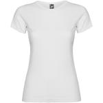 Jamaika T-Shirt für Damen, weiß Weiß | L