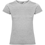 Jamaica short sleeve women's t-shirt, grey marl Grey marl | L