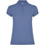 Star short sleeve women's polo, riviera blue Riviera blue | L