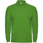 Estrella 220 g/m² long sleeve men's polo, apple green Apple green | L