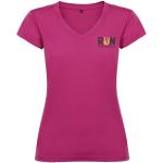 Victoria T-Shirt mit V-Ausschnitt für Damen, Rosette Rosette | L