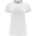Capri short sleeve women's t-shirt, white White | L