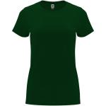 Capri T-Shirt für Damen, dunkelgrün Dunkelgrün | L
