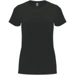 Capri short sleeve women's t-shirt, dark lead Dark lead | L