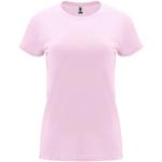 Capri short sleeve women's t-shirt, light pink Light pink | L