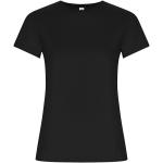 Golden T-Shirt für Damen, schwarz Schwarz | L