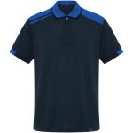 Samurai 160 g/m2 unisex antibacterial short sleeve polo, royal/blue Royal/blue | L