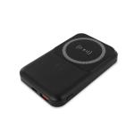 Powerbank Clock Wireless Schwarz | 10.000 mAh